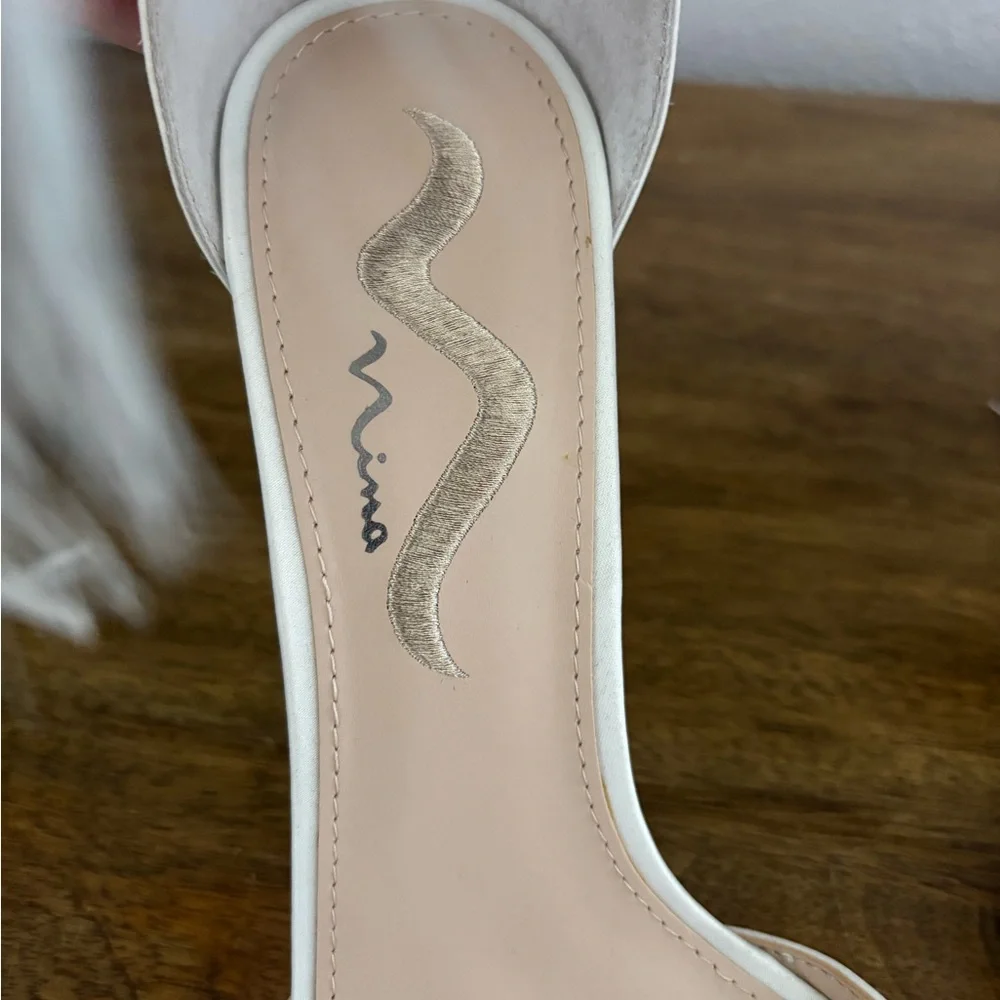 Nina Daciana Sandal Wedding Off White 9.5